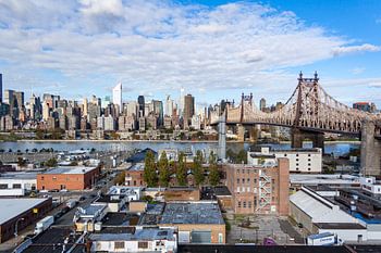 New York Manhattan mit Queensboro-Brücke
