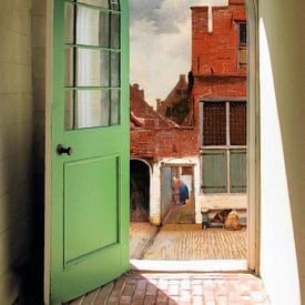 Doorway to Delft by Marja van den Hurk