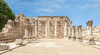 De  4e-eeuwse Witte Synagoge, Kafarnaüm, Israël, Midden-Oosten van Mieneke Andeweg-van Rijn thumbnail