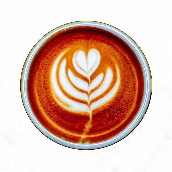 Cappuccino II van Maurice Dawson