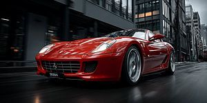 Roter Ferrari 559