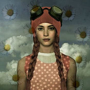 Bonnet de bain Vintage Beauty 1970