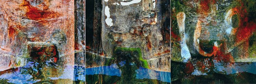 &#039;Standing on the Dock of the Bay&amp;#039 ; triptyque @Ferry Steps par Tymn Lintell