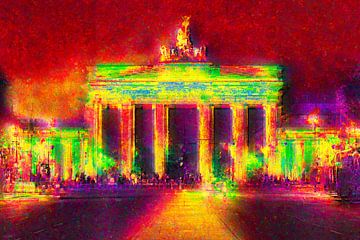 Brandenburger Tor - cooles Berlin Motiv von Matthias Edition