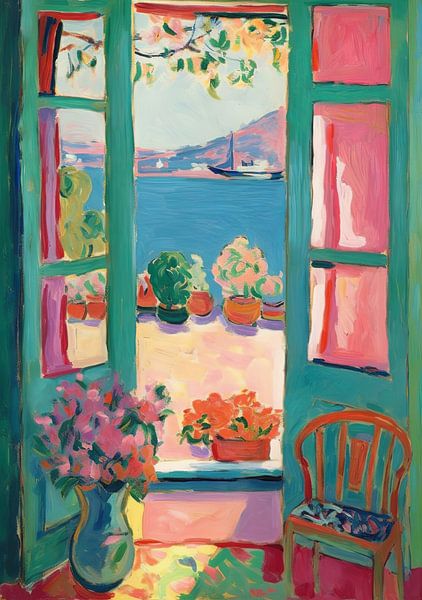 Matisse inspires Open Window by Niklas Maximilian