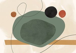 Mid Century Modern Abstrakt