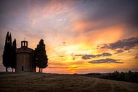Sunset in Tuscany