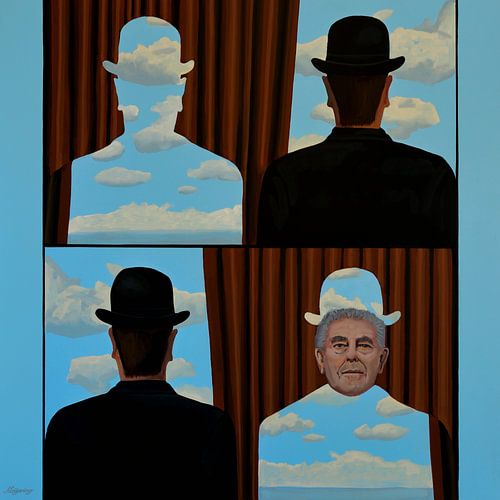 Magritte Schilderij