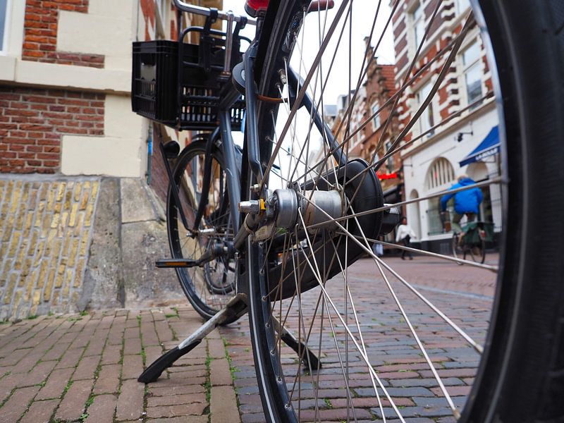 Radfahren in Haarlem von Atelier Liesjes