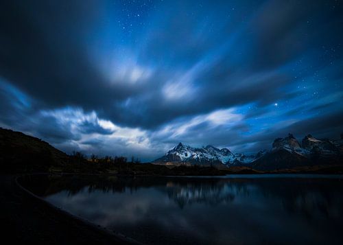 Lago Pehoe bij nacht (2)