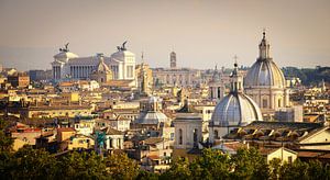 Rome in panorama by Sjoerd Mouissie