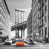 Manhattan Bridge, vanuit Brooklyn gezien van Stewart Leiwakabessy