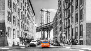 Manhattan Bridge, vanuit Brooklyn gezien