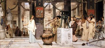 Lawrence Alma Tadema. Oogstfeest