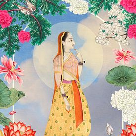 She Waits Anxiously von Marja van den Hurk