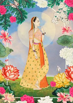 She Waits Anxiously by Marja van den Hurk