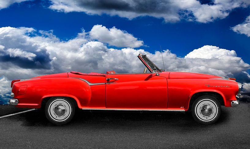 Borgward Isabella Convertible in Orignal Colour by aRi F. Huber