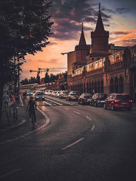 Le pont d'Oberbaum par Iman Azizi