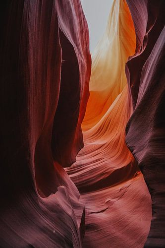 Kunst im Antelope Canyon