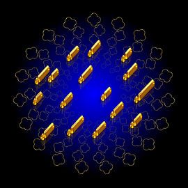 Kristallmandala-SAMURAS-Heiliger Gral der Vergebung von SHANA-Lichtpionier