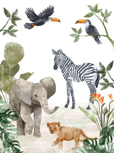 Jungle Babies by Goed Blauw