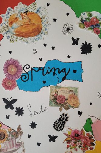 kleurrijk begin van de lente