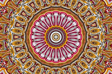 Mandala Art Flame van Marion Tenbergen
