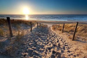 Way to the sea - Nordseestrand von Olha Rohulya