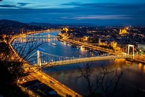 Skyline Budapest van Julian Buijzen