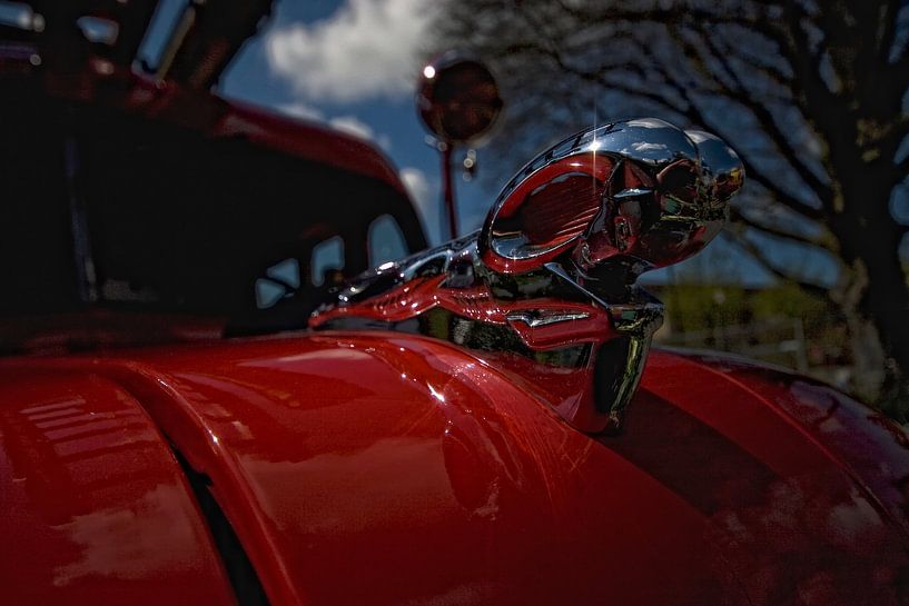 Oldtimer Dodge Brandweerwagen op de bloemen corso by foto-fantasie foto-fantasie