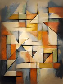 Geometrischer Kubismus von Andrew Shamov