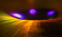 Through the vortex down to the blackhole
