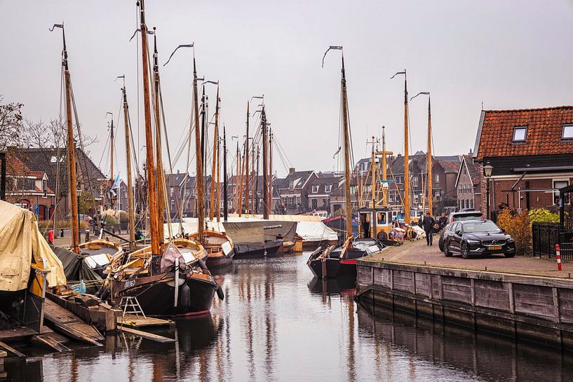 Museum harbour Spakenburg by Rob Boon