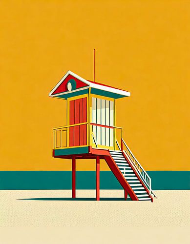 Lifeguard house