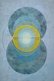 Lobby interior | Centre of Calm and Rhythm by Eye catching paintings