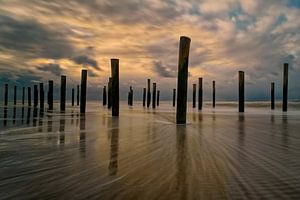 Pfahldorf bei Petten von KCleBlanc Photography