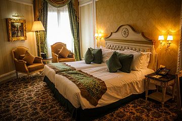 Hotel room, Abu Dhabi, United Arab Emirates by Travel Tips and Stories
