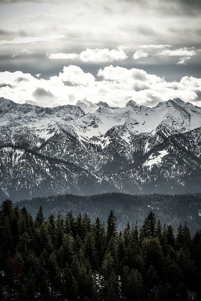 Carvendel Mountains by Munich Art Prints