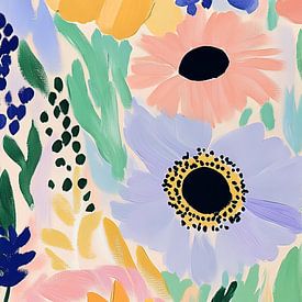 Sommerblumen im Garten von ByNoukk