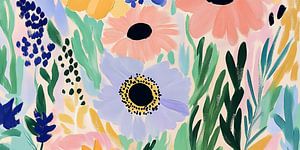 Sommerblumen im Garten