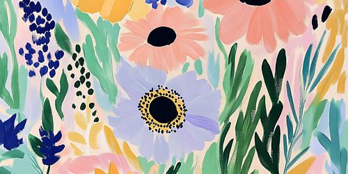 Sommerblumen im Garten von ByNoukk