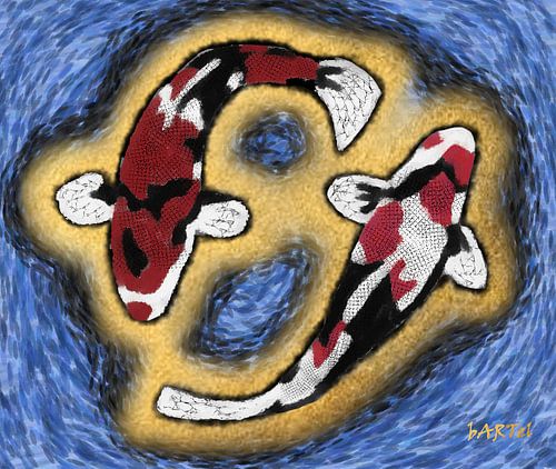 Les koïs dans la ruée vers l'or