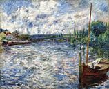 De Seine bij Chatou, Pierre-Auguste Renoir van Meesterlijcke Meesters thumbnail