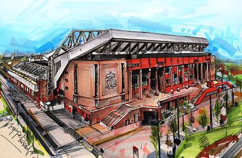 Liverpool Anfield peinture