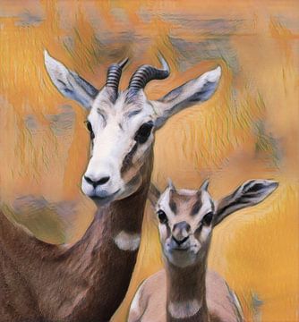 Gazelle van Edwin Alexander
