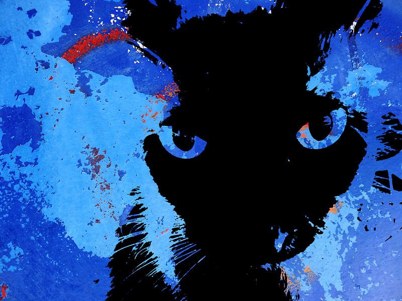 Kattenkunst - Storm 5 von MoArt (Maurice Heuts)