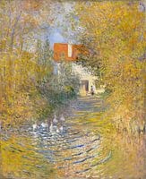 De ganzen, Claude Monet