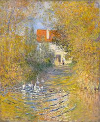 Les oies, Claude Monet