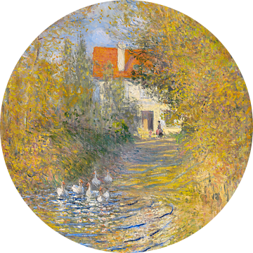 De ganzen, Claude Monet