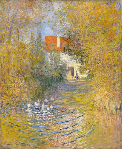 De ganzen, Claude Monet
